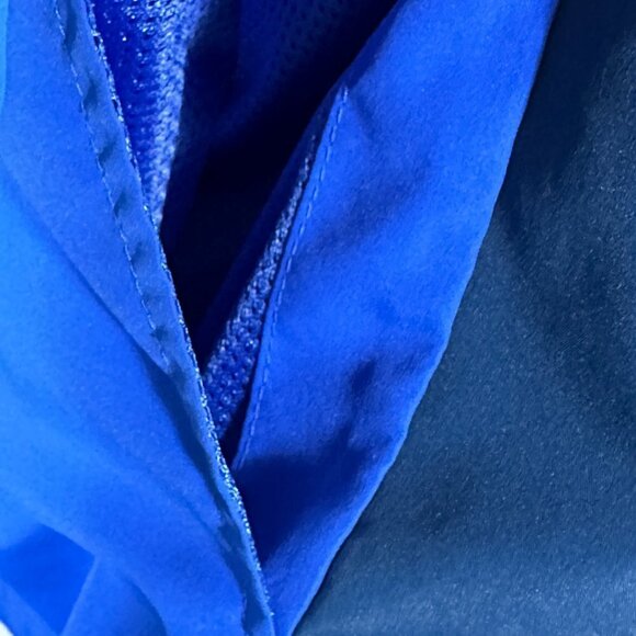 Vintage Starter Windbreaker Jacket Mens Small Full Zip Hood Pockets Logo 90's - Picture 5 of 7